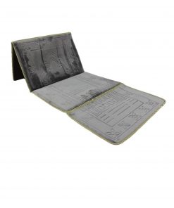 Sundus Most Useful Foldable Prayer Mat-Light Grey