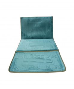 Alternative view of Sundus Foldable Prayer Mat - Turquiose