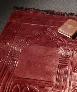 Alternative view of Sundus Innovative Prayer Mat Maroon