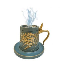 Teacup Bakhoor Incense Burner – Green