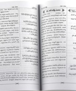 Alternative view of The Noble Quran in Telugu