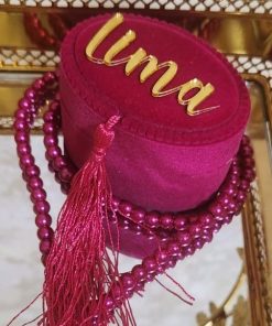 Pearl-tasbeeh-with-personalized-case-pink