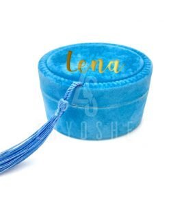 Alternative view of Pearl Tasbeeh With Personalized Case - Light Blue