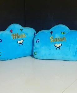 Personalized Quran & Dua Cloud Pillow SQ910 – Blue