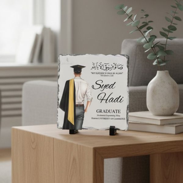 Personalised-Rock-Slate-Muslim-Graduation-Gift-For-Him-2