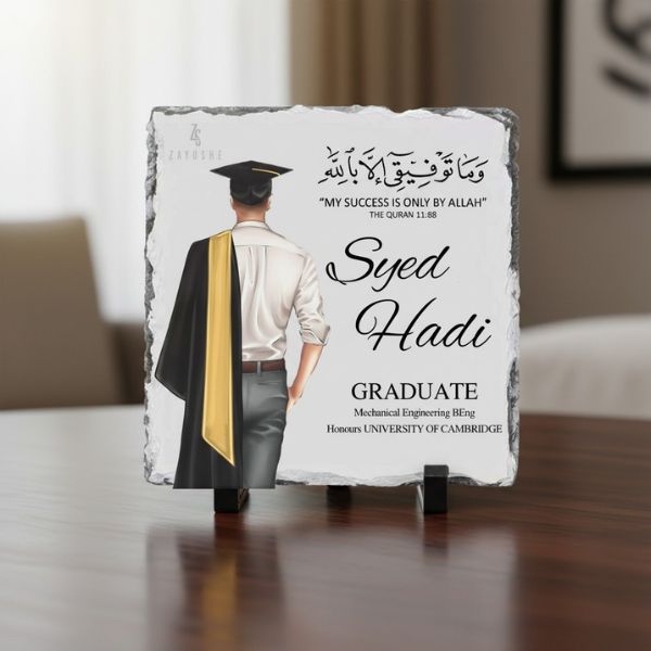 Personalised-Rock-Slate-Muslim-Graduation-Gift-For-Him