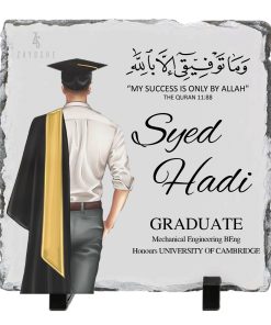 Personalized Graduation Rock Slate For Him