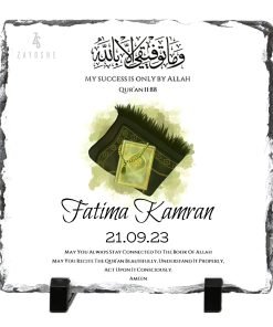 Personalized Quran Completion Rock Slate For Her