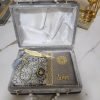 Grey Velvet Islamic Gift Set