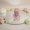 Personalized Floral Tasbeeh Box Set-Pink
