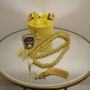 Personalized Floral Tasbeeh Box Set-Yellow