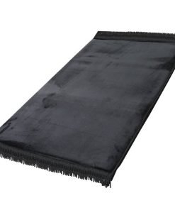 Sundus Innovative Prayer Mat in Black Colour