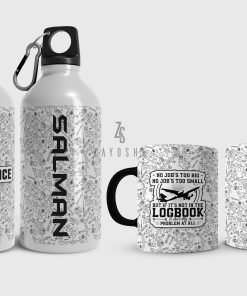 Aircraft Maintenance Engineer Water Bottle & Mug Bundle