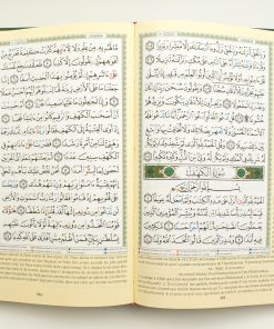 Tajweed Quran with Meanings Translation and Transliteration - French Version