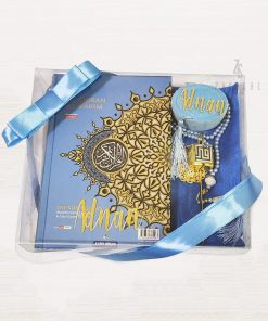 The Noble Quran Word To Word Gift Set-Blue