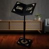 Holy Quran Stand with Wheels-Black