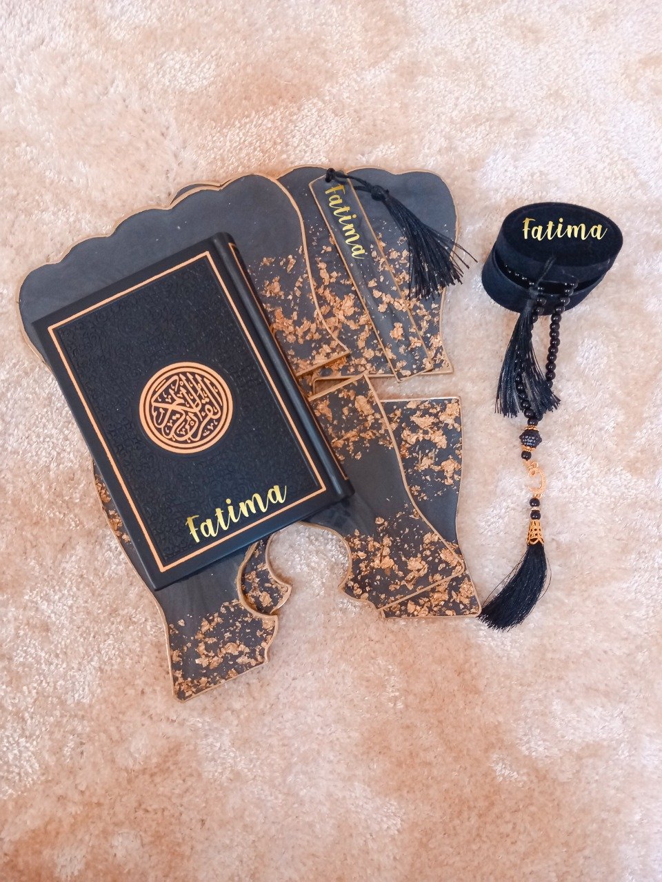 Personalized-Quran-Stand-Premium-Bundle-BLACK