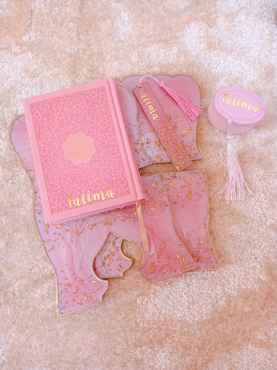 Personalized-Quran-Stand-Premium-Bundle-pink