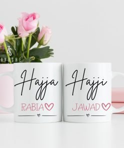 Hajja and Hajji Couple Mugs