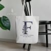 Alphabet Letter Tote Bag