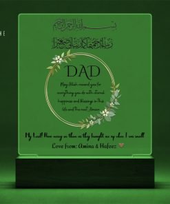 Father's Day Gift Personalized Acrylic Night Light