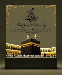 Personalized Acrylic Night Light Lamp For Family