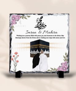 Islamic Couples Hajj Mubarak Rock Slat