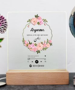 Acrylic Personalized Baby Night Light