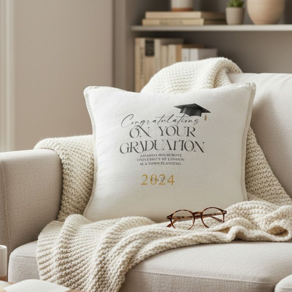 Congratulations On Your Graduation Cushion Gift - Gifts gift from ZAYOSHE in Maleha Street, Sharjah, UAE - image 2