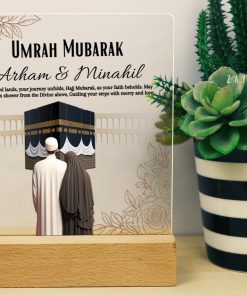 Customized Umrah Gift Night Light For Couples