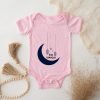 My First Ramazan Baby Romper Pink
