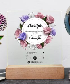 Personalized Newborn Baby LED Night Light