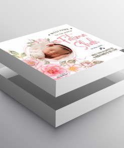 Alternative view of Personalized "Welcome To the World" Gift Box
