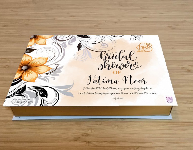 Bridal Shower Personalized Chocolate Box (2)