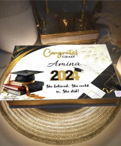 Class of 2024 Personalized Chocolate Gift Box
