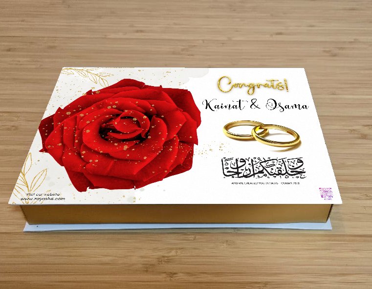 Forever Sweet Wedding Chocolate Box