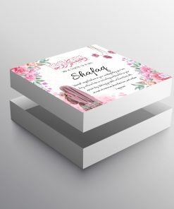 Alternative view of Happy Wedding Box Personalized