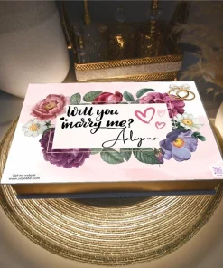 Will You Marry Me Proposal Chocolate Box