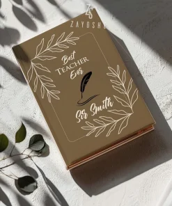 Best Teacher Ever Personalized Diary