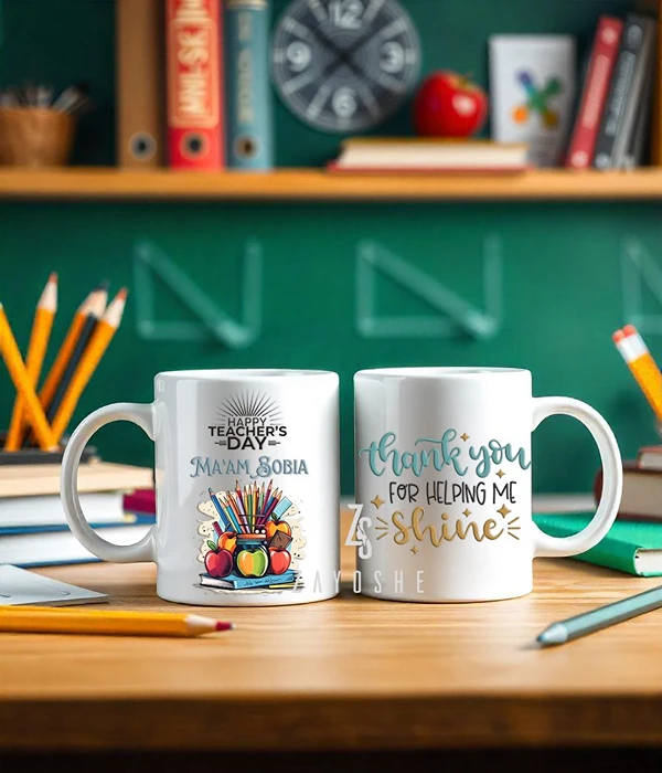 Happy Teacher's Day Personalized Mug