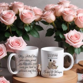 Personalised Wedding Gift Mug