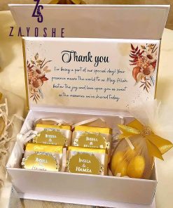 Wedding Favor Box with chocolates