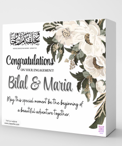 Floral Engagement Gift Box