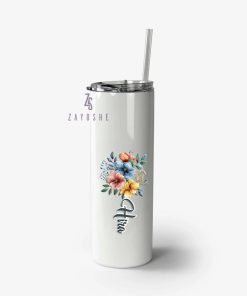 Personalized Skinny Tumblers with Name