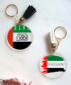 UAE National Day Acrylic Keychains-Set of 2