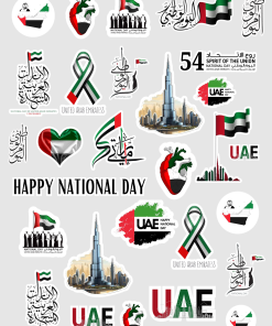 UAE National Day Celebration Sticker Pack 1