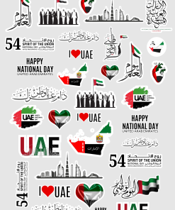 UAE National Day Celebration Sticker Pack 2