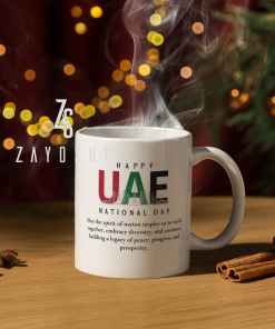 UAE National Day White Mug
