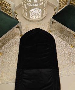 Black Velvet Prayer Mat