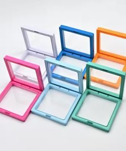 Alternative view of Custom 3d Square Floating Display Frame-Set of 4